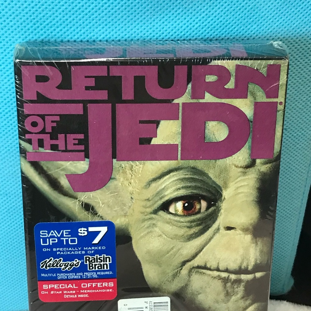 Collectible Star Wars Return of the Jedi (VHS, 1995) Original Trilogy New Sealed - Picture 2 of 13